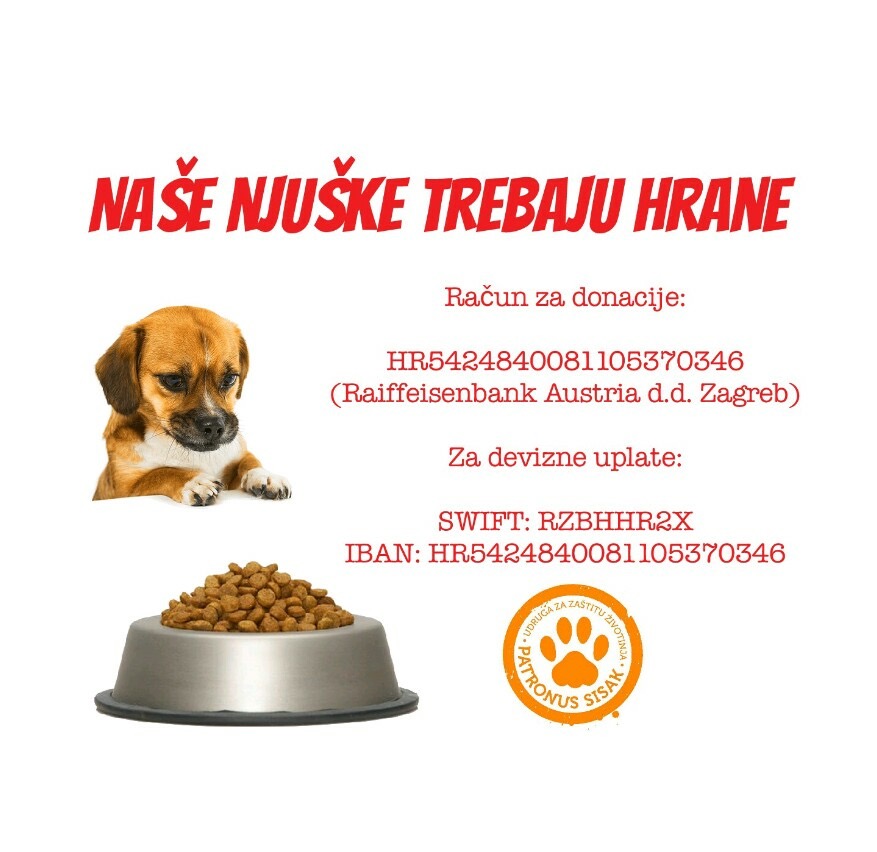 Četveronožni štićenici Patronusa trebaju pomoć Četveronožni štićenici Patronusa trebaju pomoć