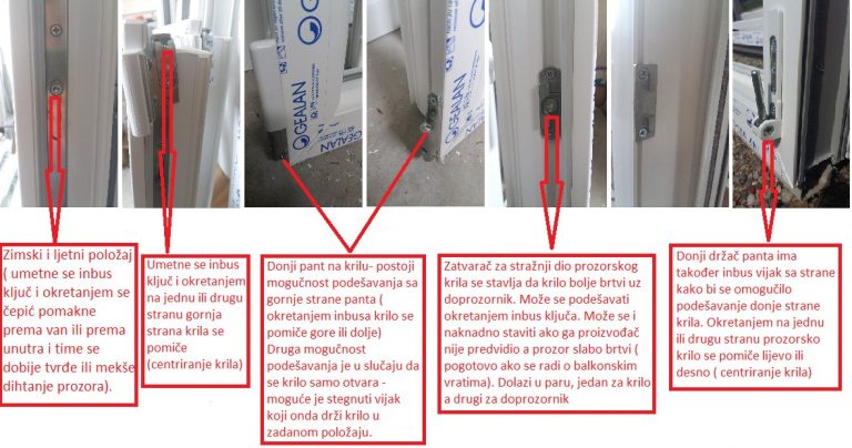 DOSTA VAM JE TRAŽENJA MAJSTORA ZA SERVIS PVC STOLARIJE – UČINITE TO SAMI UZ PAR SAVJETA