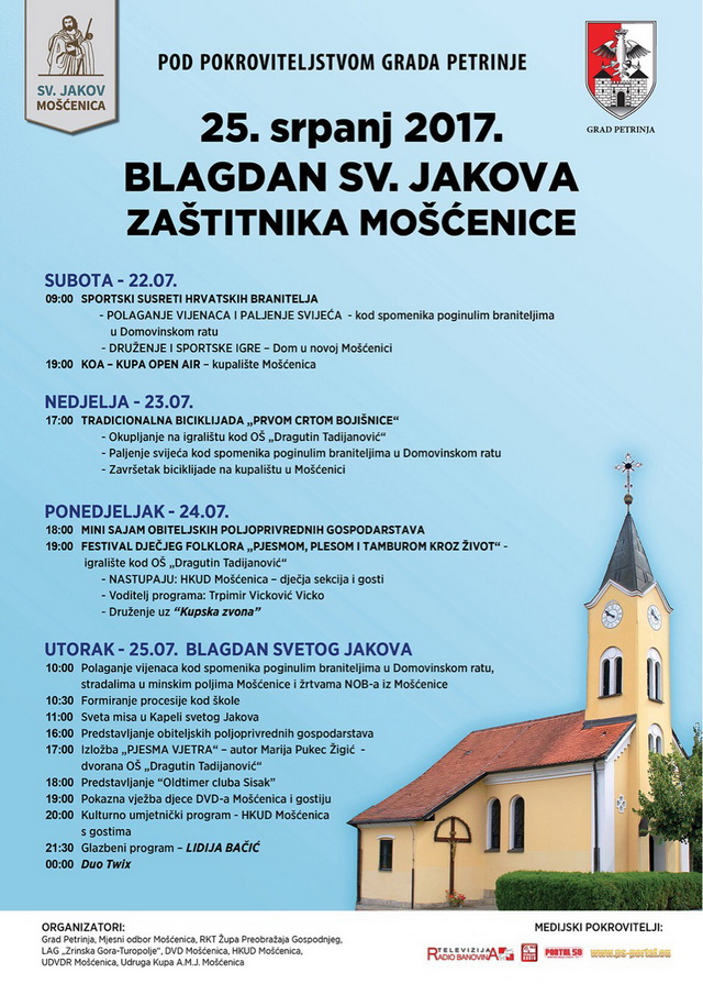 Proslava blagdana Svetog Jakova u Mošćenici Proslava blagdana Svetog Jakova u Mošćenici
