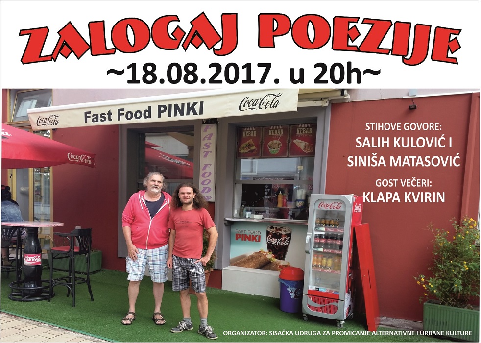 Premijera “Zalogaja poezije” u Sisku Premijera “Zalogaja poezije” u Sisku