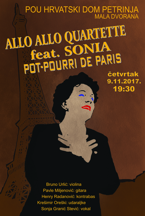 Allo Allo Quartette feat. Sonia u Petrinji Allo Allo Quartette feat. Sonia u Petrinji