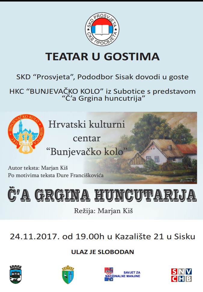 “Č’a Grgina Huncutarija” u Kazalištu 21 “Č’a Grgina Huncutarija” u Kazalištu 21