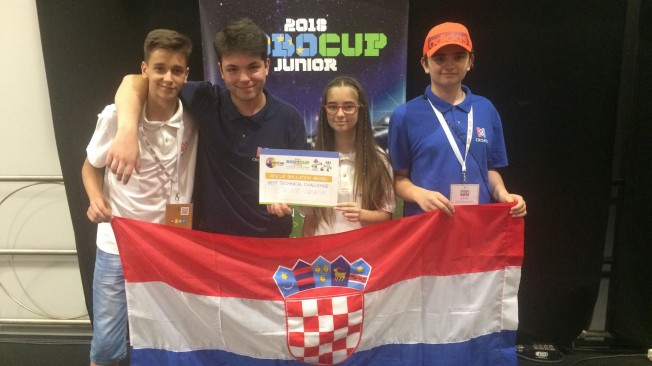Dobar nastup robotičara u talijanskoj Pescari Dobar nastup robotičara u talijanskoj Pescari