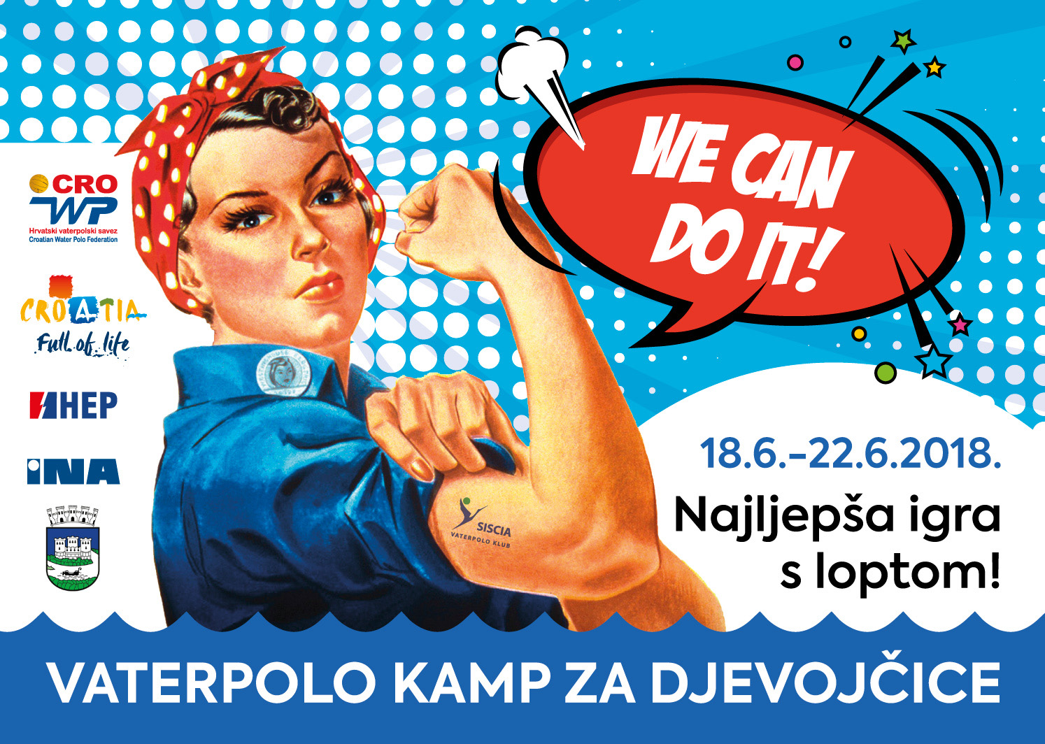 Od 18. lipnja u Sisku vaterpolo kamp za djevojke Od 18. lipnja u Sisku vaterpolo kamp za djevojke