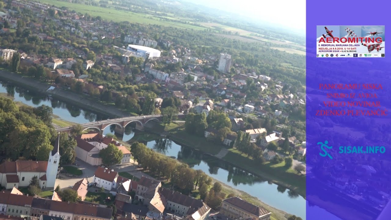 Sisak.info TV: Pogledajte naš Sisak iz zraka Sisak.info TV: Pogledajte naš Sisak iz zraka