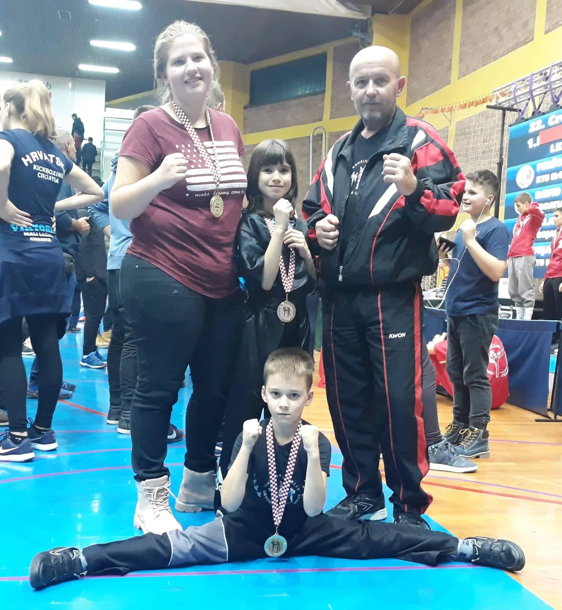 KBK “Dragon & Sokol” osvojio tri medalje u Zagrebu KBK “Dragon & Sokol” osvojio tri medalje u Zagrebu