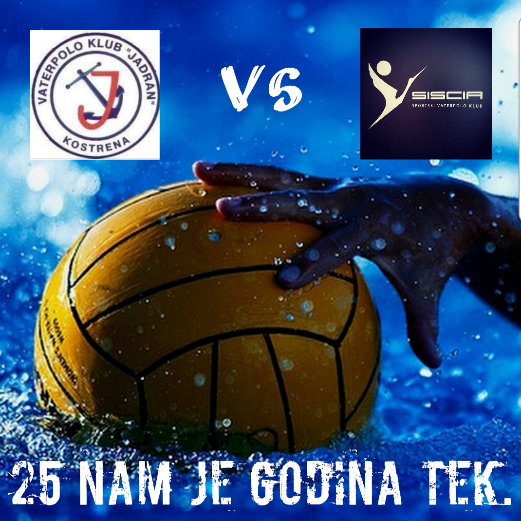 Vaterpolo klub Siscia kreće po poklon za 25. rođendan Vaterpolo klub Siscia kreće po poklon za 25. rođendan