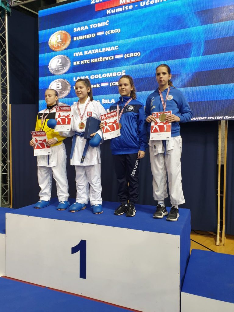 Sestre Golomboš brončane na 28. Grand Prix-u
