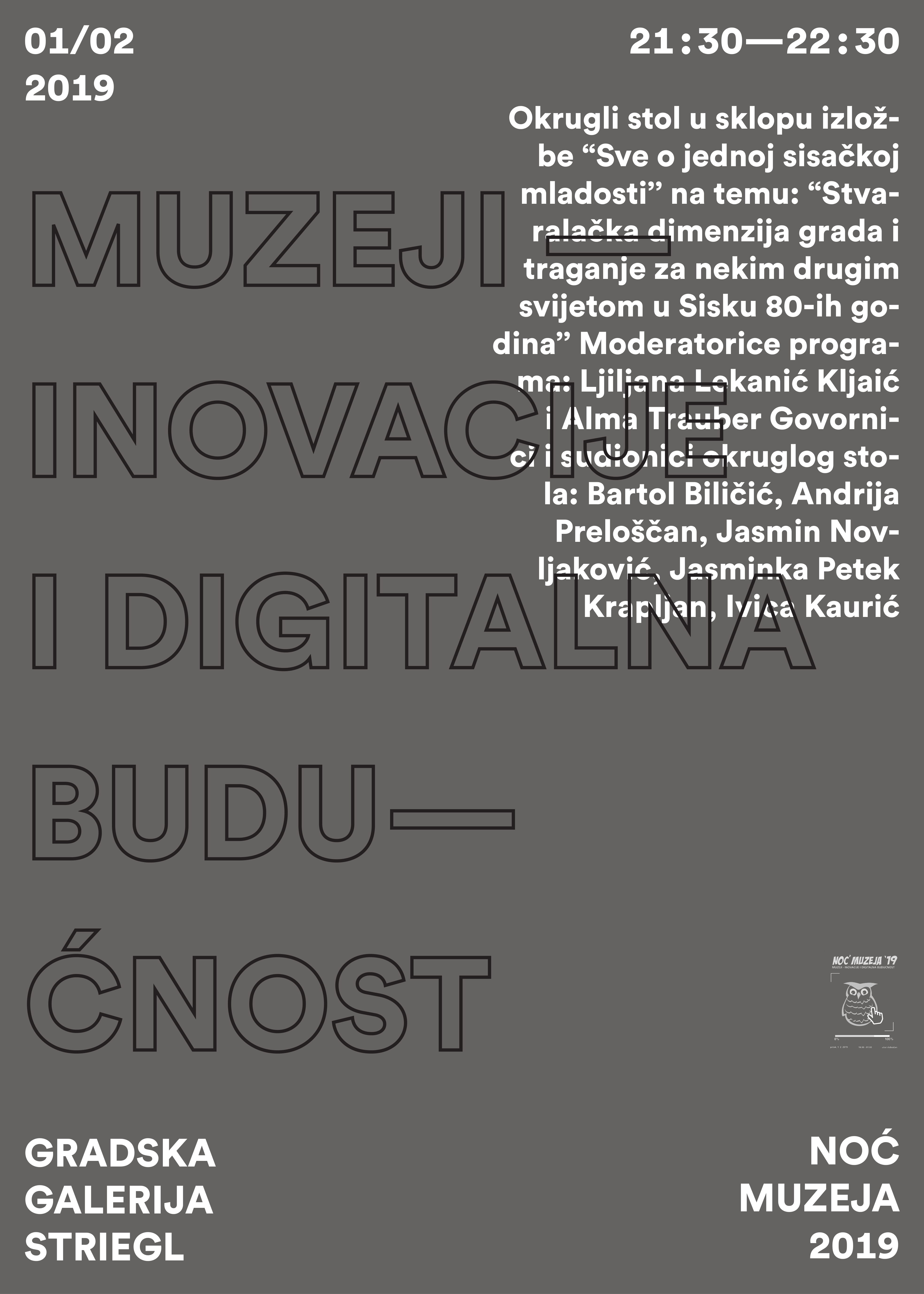 Noć muzeja u Gradskoj galeriji Striegl Noć muzeja u Gradskoj galeriji Striegl