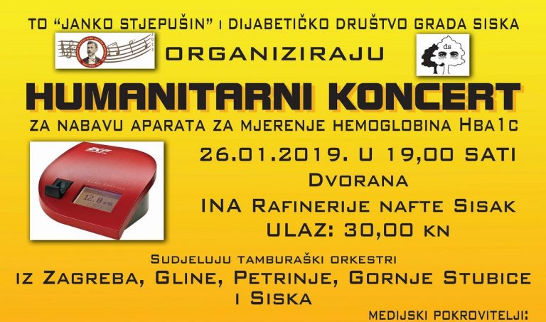Humanitarni koncert za nabavku aparata za mjerenje hemoglobina