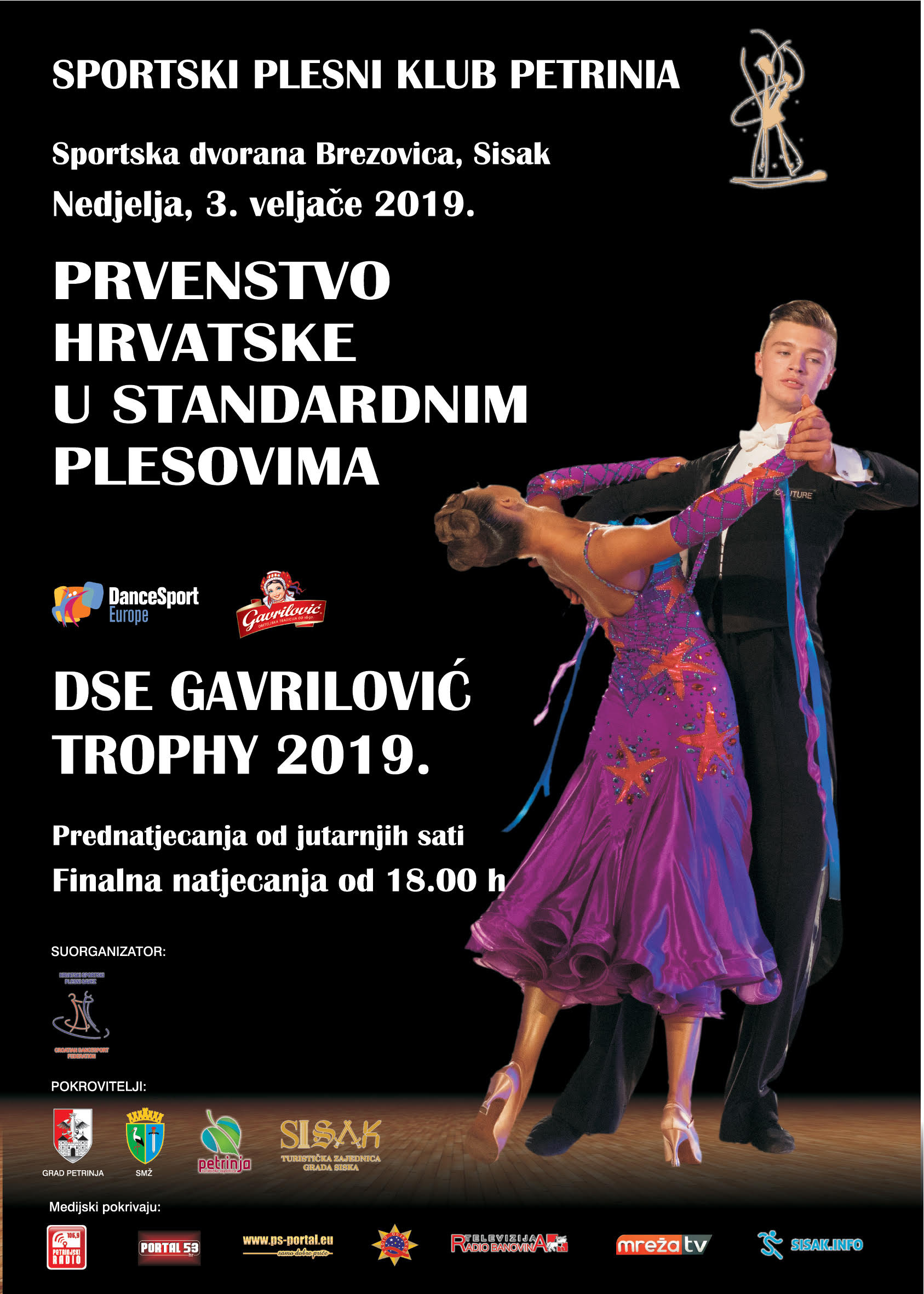 PH u standardnim plesovima u nedjelju u Sisku PH u standardnim plesovima u nedjelju u Sisku