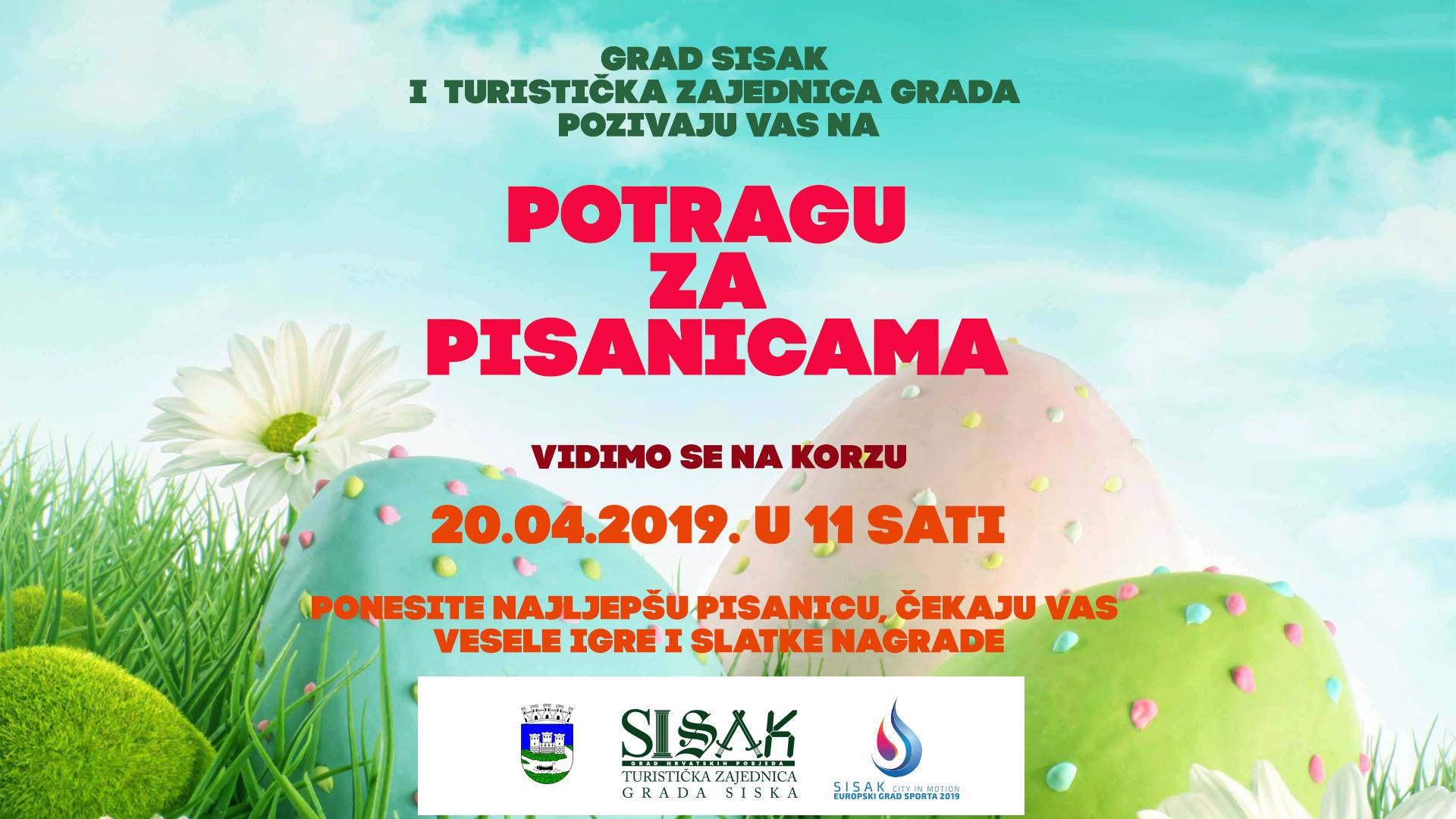 Potraga za pisanicama i još mnogo zabave ove subote na Korzu Potraga za pisanicama i još mnogo zabave ove subote na Korzu