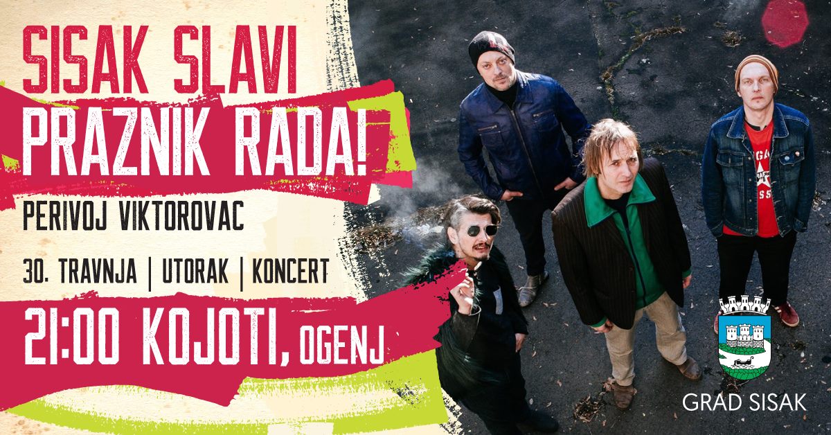 Sisak slavi Praznik rada uz Kojote i Ogenj Sisak slavi Praznik rada uz Kojote i Ogenj