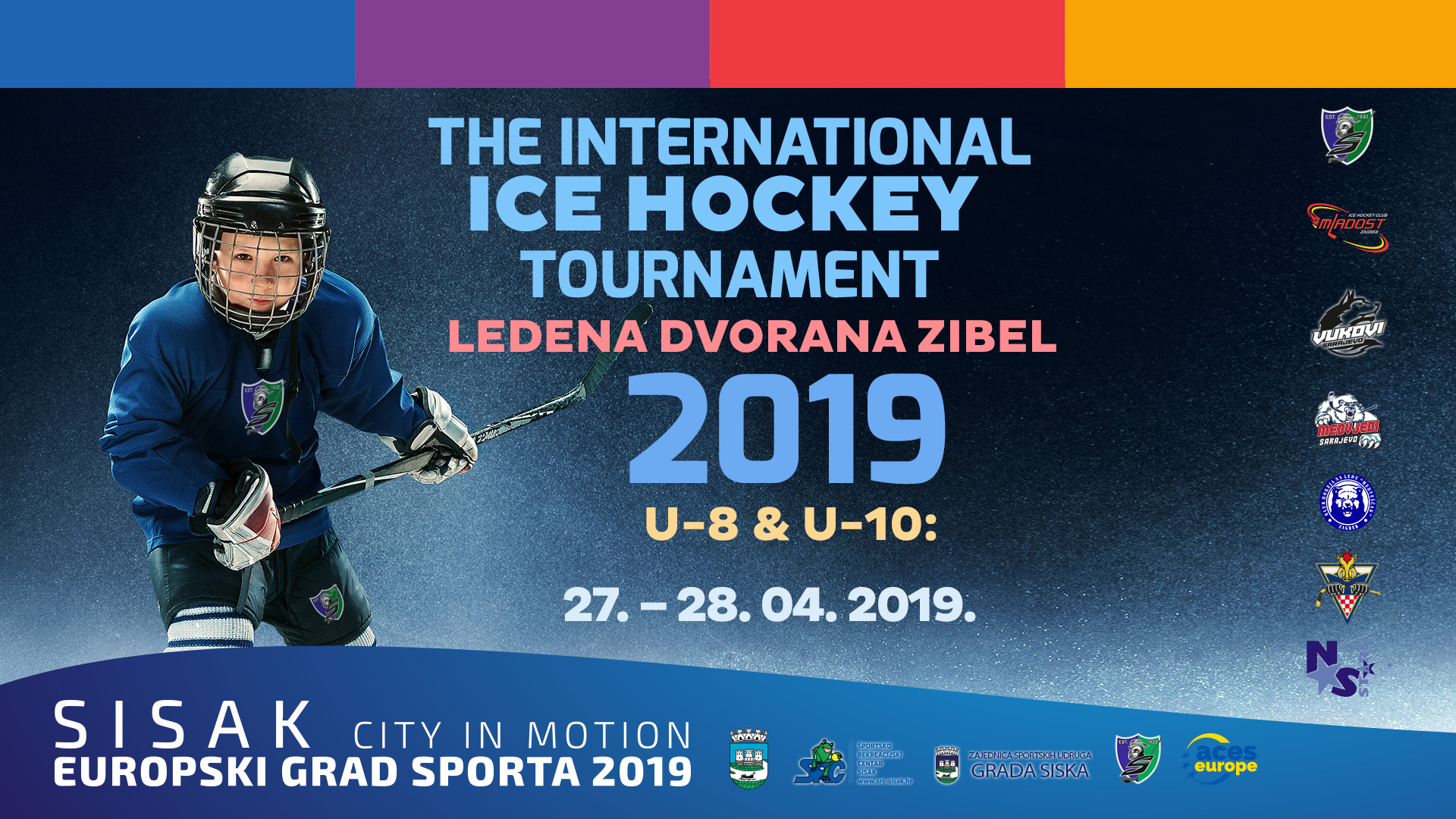 Ovoga vikenda je Međunarodni hokejaški turnir “Ledena dvorana Zibel 2019.” Ovoga vikenda je Međunarodni hokejaški turnir “Ledena dvorana Zibel 2019.”