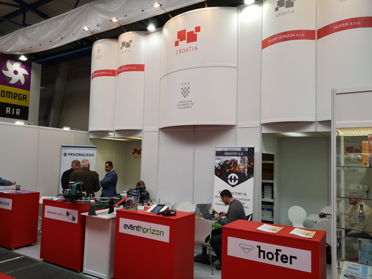 Hrvatske tvrtke predstavile se na Međunarodnom sajmu industrije u Celju Hrvatske tvrtke predstavile se na Međunarodnom sajmu industrije u Celju