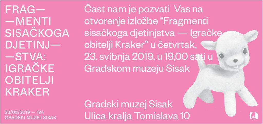 Izložba igračaka obitelji Kraker u Gradskom muzeju Sisak Izložba igračaka obitelji Kraker u Gradskom muzeju Sisak