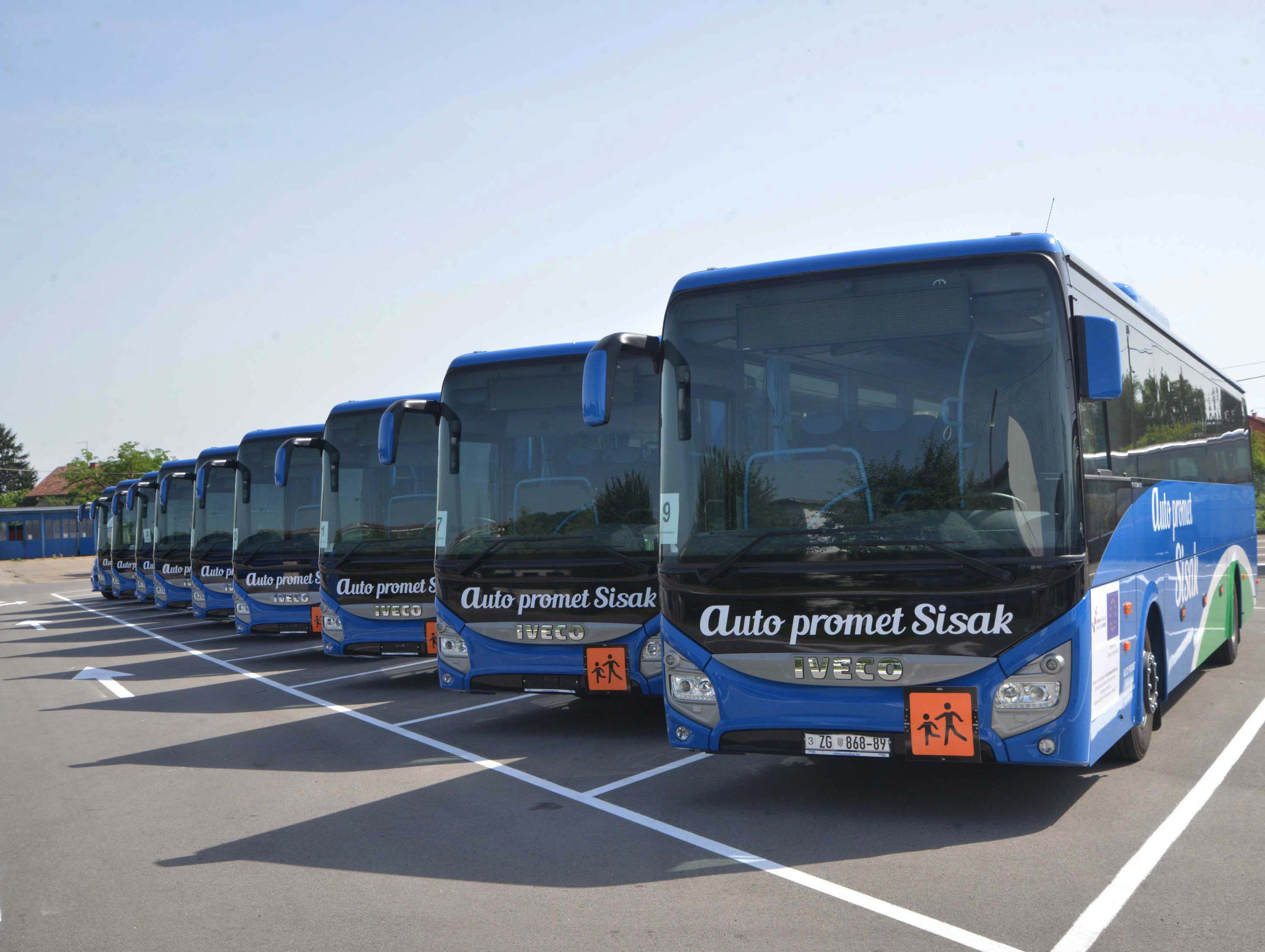 U Sisak stiglo 20 novih autobusa U Sisak stiglo 20 novih autobusa