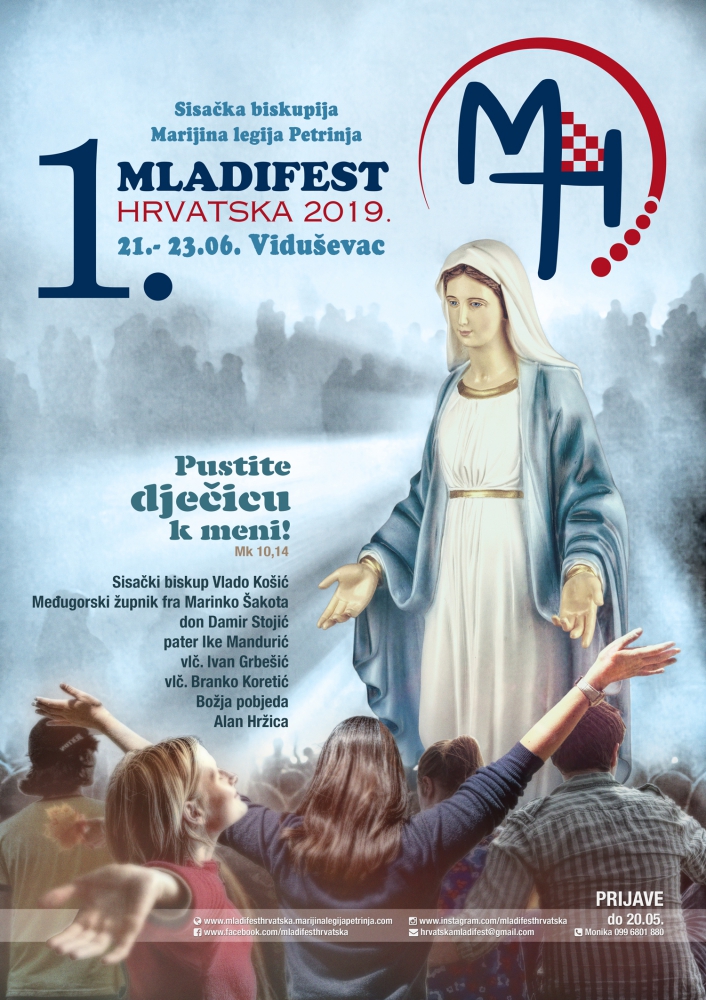 1.Mladifest Hrvatska u Viduševcu od 21. do 23. lipnja 1.Mladifest Hrvatska u Viduševcu od 21. do 23. lipnja