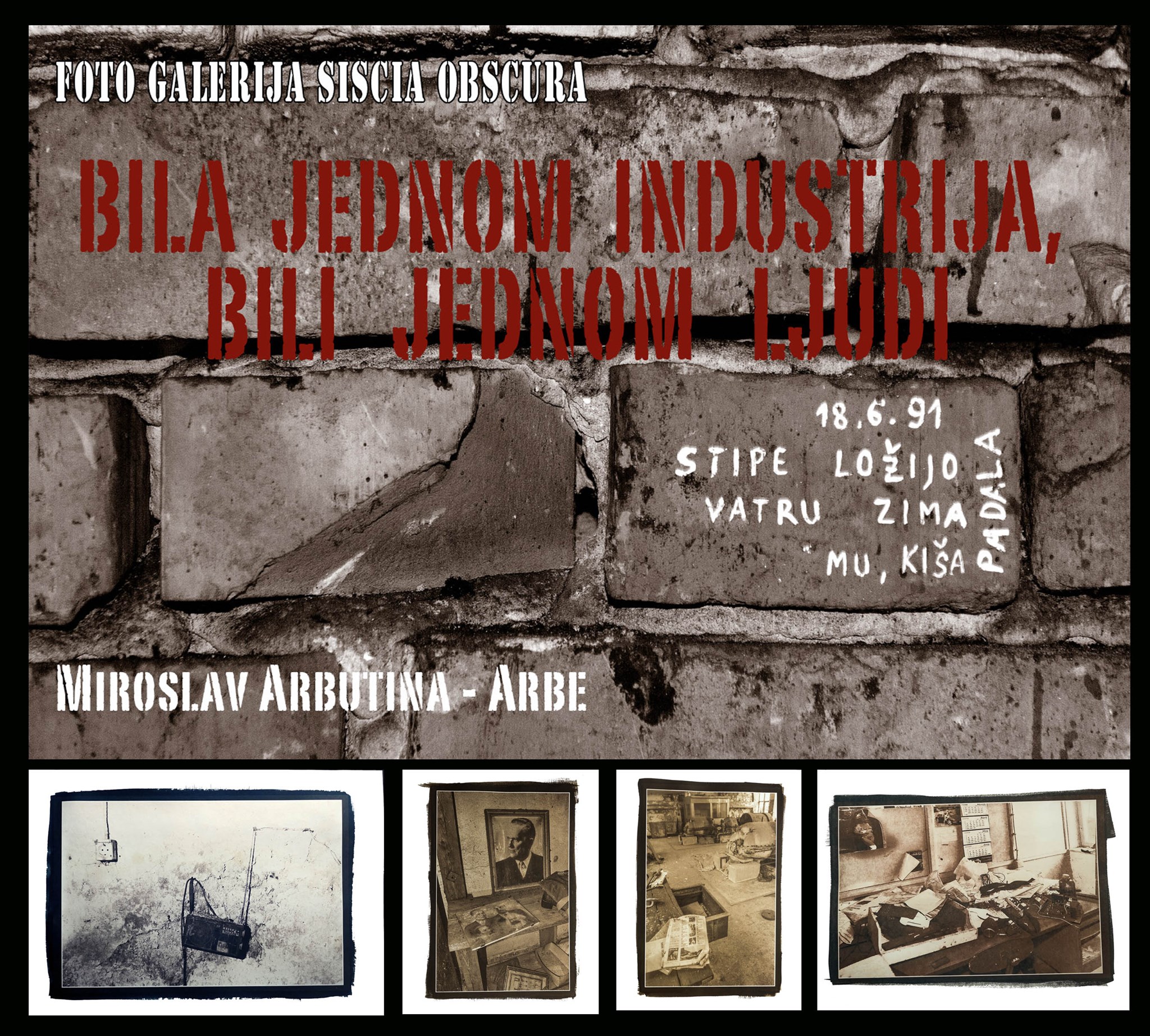 Izložba i promocija fotomonografije o industrijskoj baštini Siska Izložba i promocija fotomonografije o industrijskoj baštini Siska