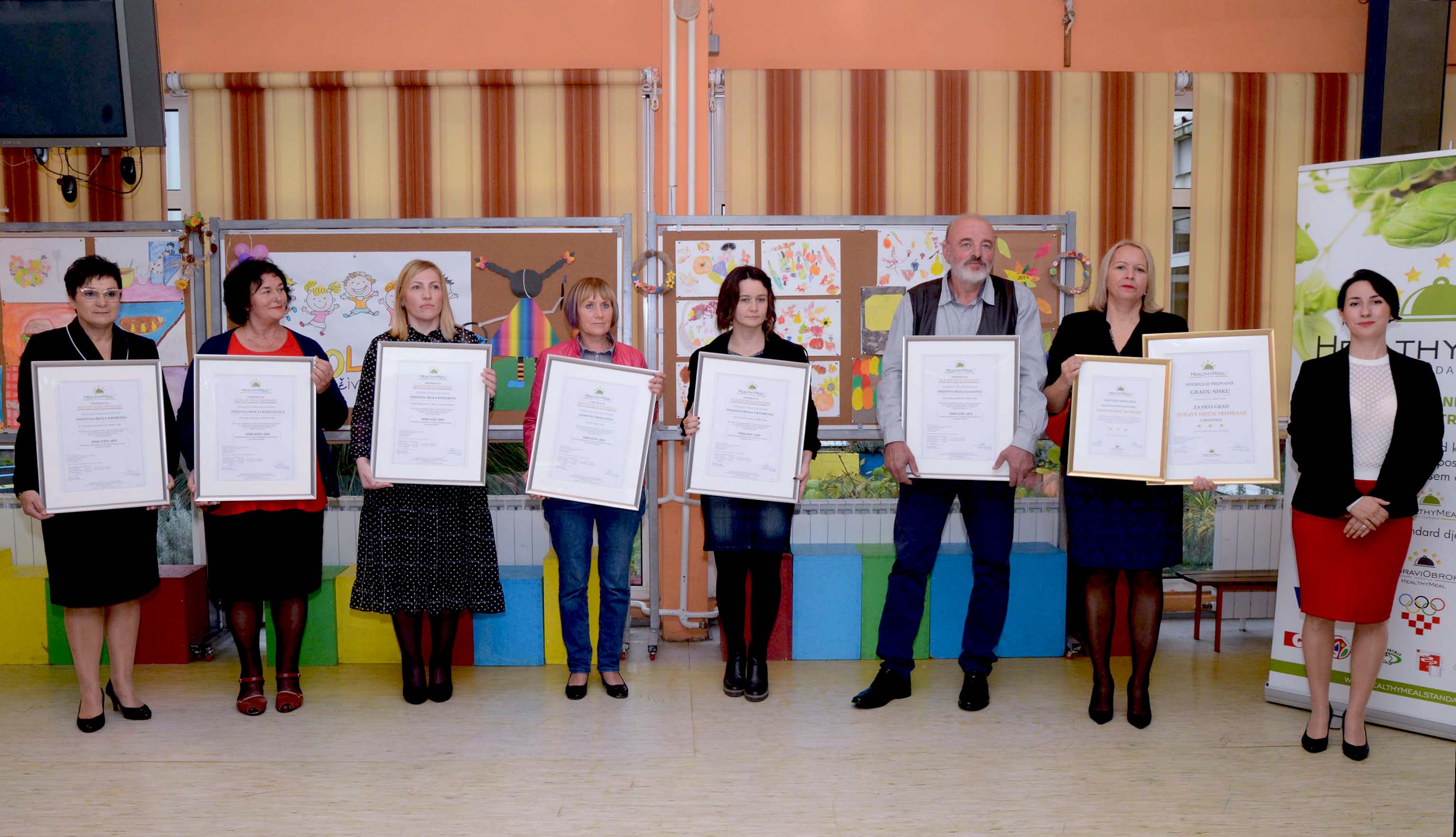 Sisak – prvi grad zdrave dječje prehrane u Hrvatskoj Sisak – prvi grad zdrave dječje prehrane u Hrvatskoj