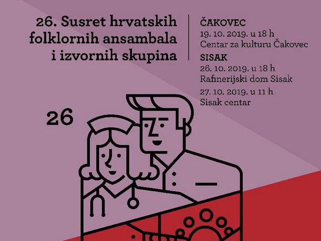 U subotu u Sisku 26. susret hrvatskih folklornih ansambala i izvornih skupina U subotu u Sisku 26. susret hrvatskih folklornih ansambala i izvornih skupina