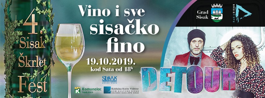 U subotu “Vino i sve sisačko fino” uz Detour U subotu “Vino i sve sisačko fino” uz Detour