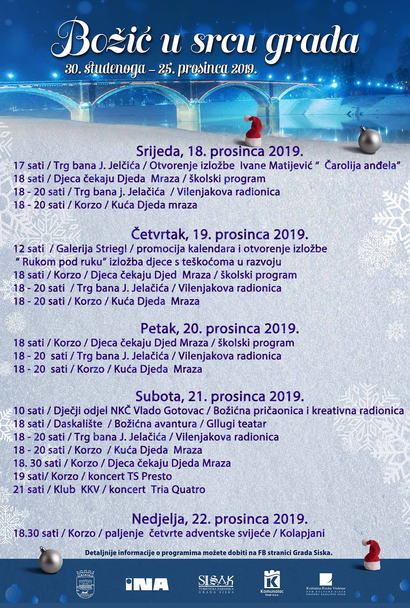 Nastavlja se Božić u srcu grada Nastavlja se Božić u srcu grada