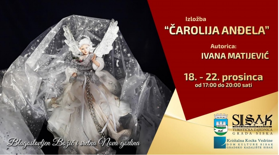 „Čarolija anđela“ Ivane Matijević uz prostor Vilenjakove radionice „Čarolija anđela“ Ivane Matijević uz prostor Vilenjakove radionice