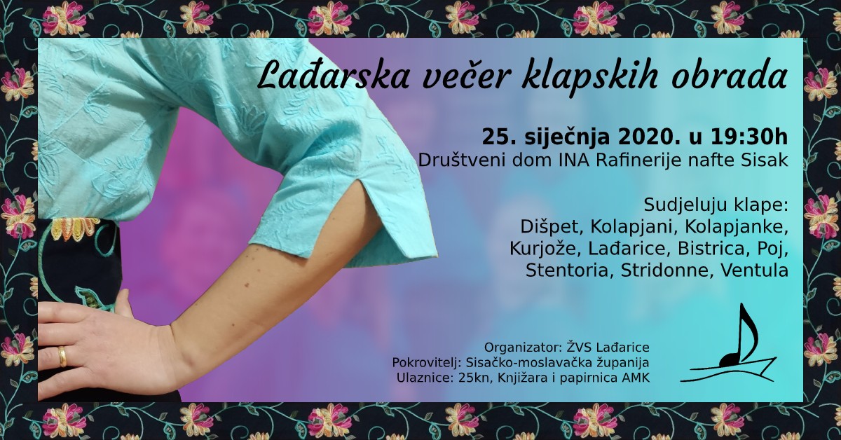 Lađarska večer klapskih obrada Lađarska večer klapskih obrada