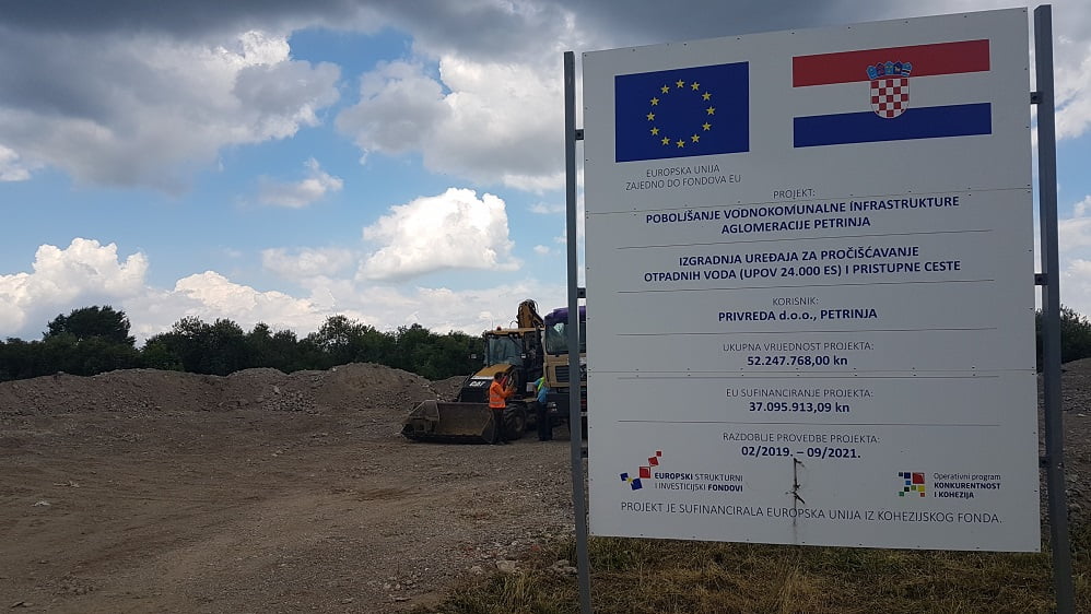 Početak izgradnje uređaja za pročišćavanje otpadnih voda u Petrinji Početak izgradnje uređaja za pročišćavanje otpadnih voda u Petrinji