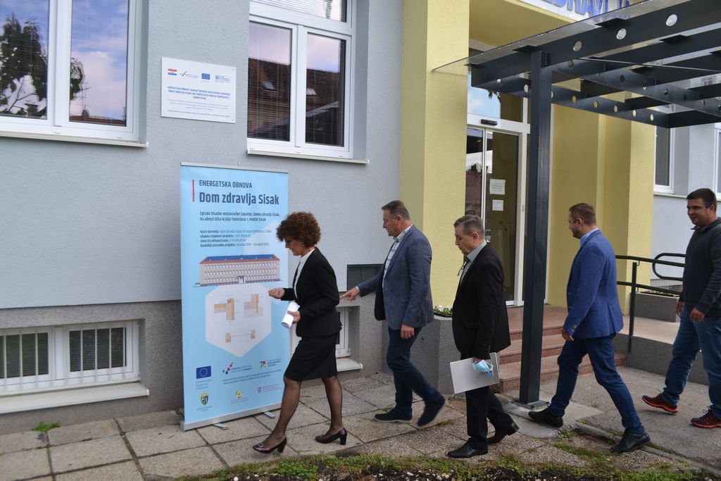Završena energetska obnova zgrade Doma zdravlja Sisak Završena energetska obnova zgrade Doma zdravlja Sisak