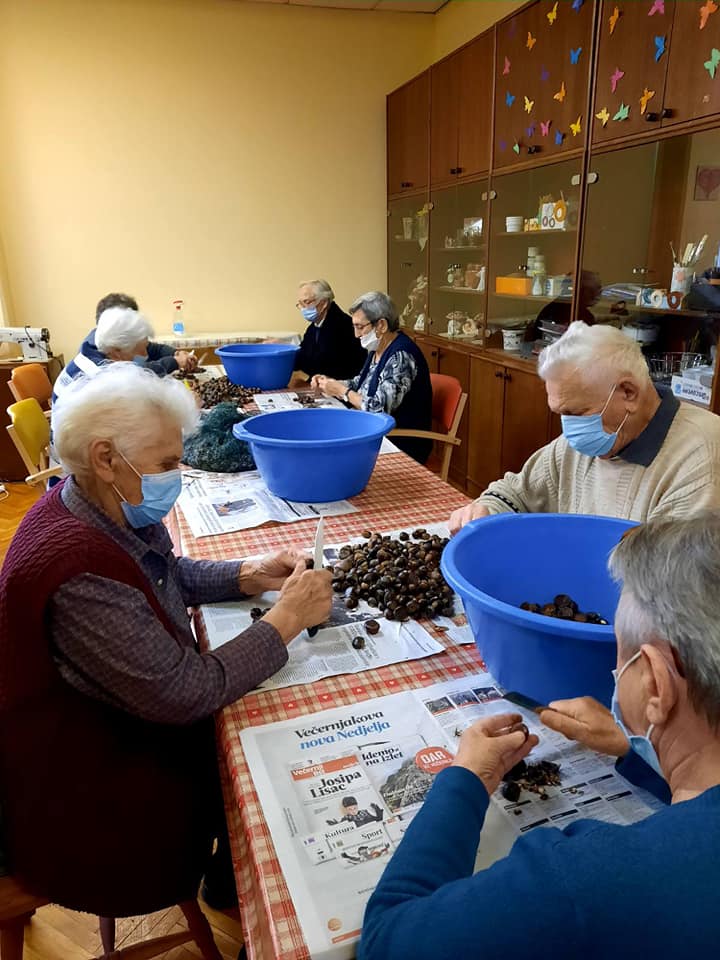 Mala Domska kestenijada uz personalizirane poruke za korisnike Doma Mala Domska kestenijada uz personalizirane poruke za korisnike Doma
