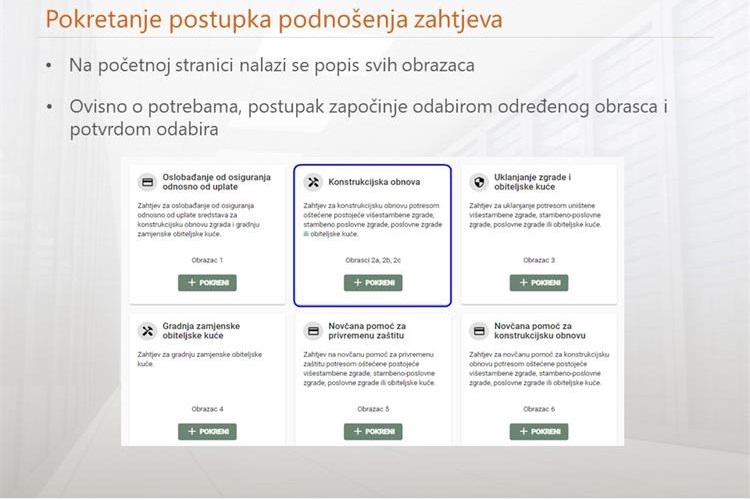 Od danas u funkciji eObnova – digitalni sustav za podnošenje zahtjeva za obnovu Od danas u funkciji eObnova – digitalni sustav za podnošenje zahtjeva za obnovu