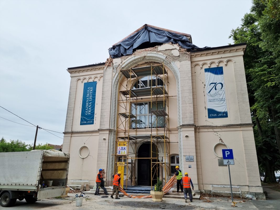 Zaštitini radovi na Glazbenoj školi i drugim zaštićenim kulturnim dobrima Zaštitini radovi na Glazbenoj školi i drugim zaštićenim kulturnim dobrima