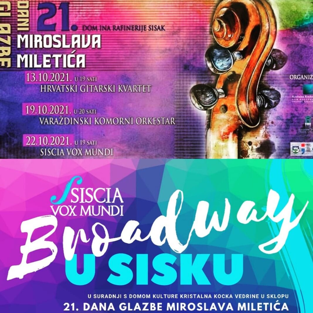 Počinju 21. Dani glazbe Miroslava Miletića Počinju 21. Dani glazbe Miroslava Miletića