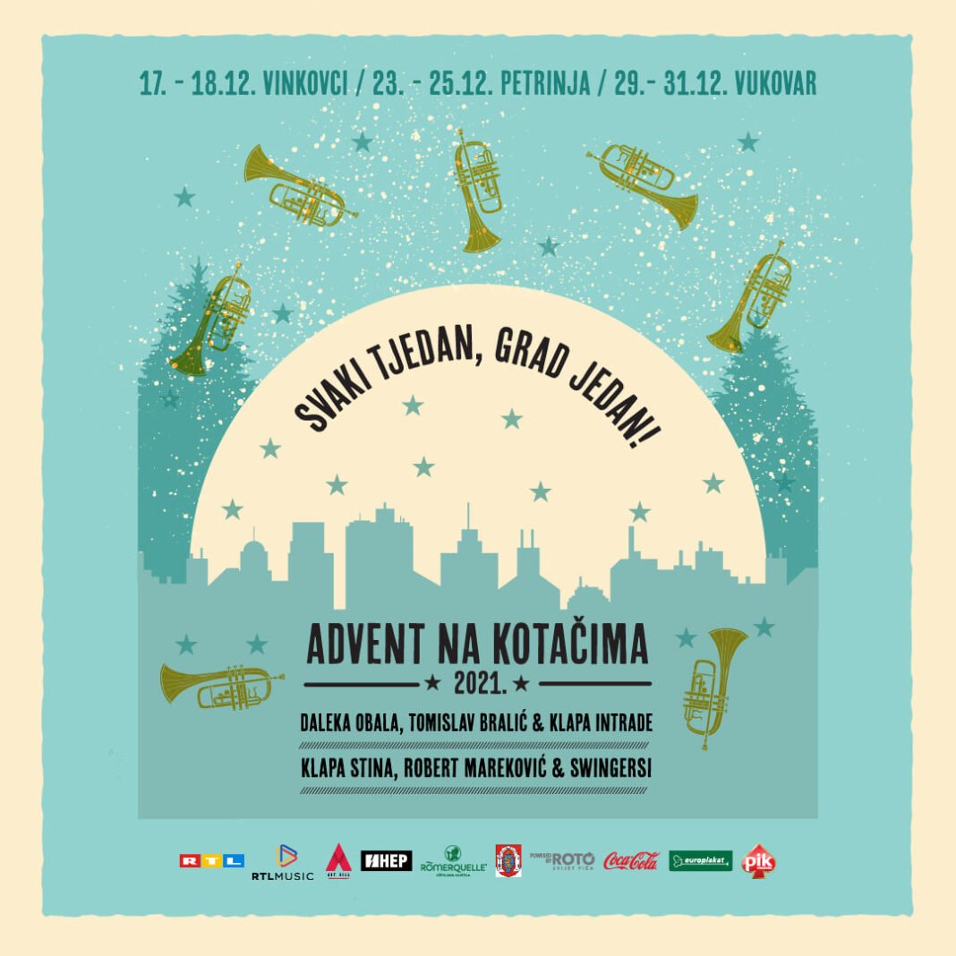 Advent na kotačima u Petrinju dovodi Tomislava Bralića i klapu Intrade te Roberta Marekovića i Swingerse Advent na kotačima u Petrinju dovodi Tomislava Bralića i klapu Intrade te Roberta Marekovića i Swingerse