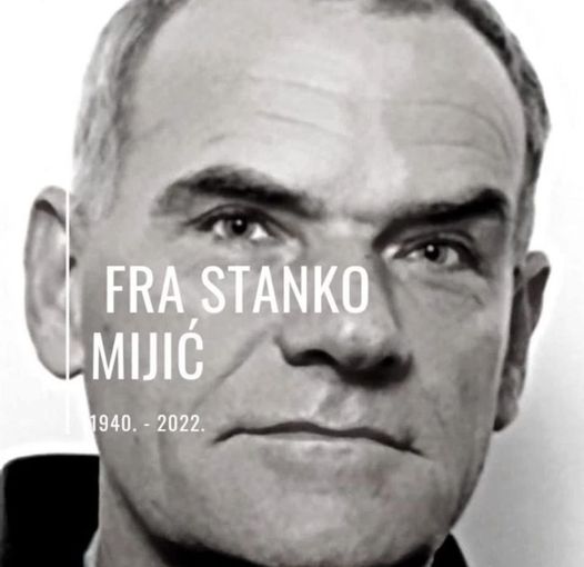 Preminuo je fra Stanko Dujo Mijić Preminuo je fra Stanko Dujo Mijić