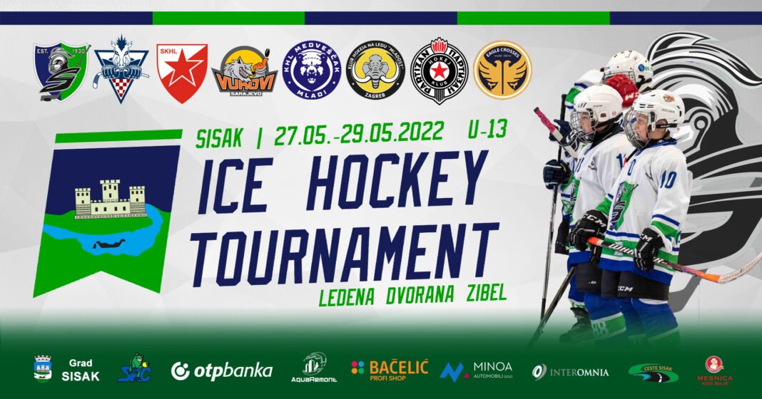 U Sisku međunarodni U-13 turnir u hokeju na ledu U Sisku međunarodni U-13 turnir u hokeju na ledu