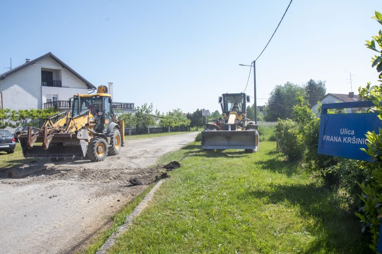 Nastavlja se uređenje Kršinićeve ulice Nastavlja se uređenje Kršinićeve ulice
