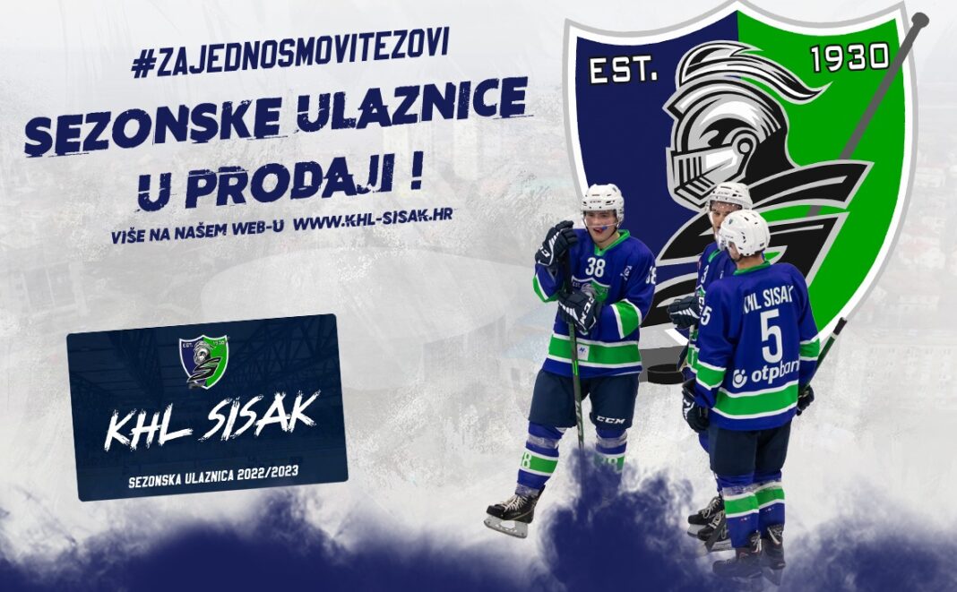 KHL Sisak za novu sezonu uvodi naplatu ulaznica, ali i mogućnost povoljne sezonske ulaznice KHL Sisak za novu sezonu uvodi naplatu ulaznica, ali i mogućnost povoljne sezonske ulaznice