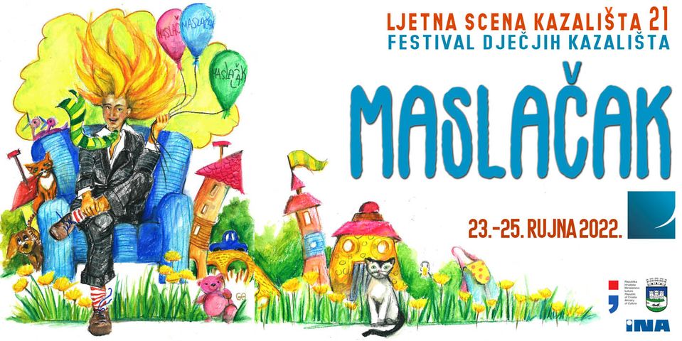 24. Festival dječjih kazališta Maslačak od 23. do 25. rujna 24. Festival dječjih kazališta Maslačak od 23. do 25. rujna