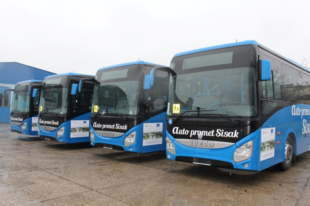 Sisački Auto promet ima najmlađi autobusni vozni park u Hrvatskoj Sisački Auto promet ima najmlađi autobusni vozni park u Hrvatskoj