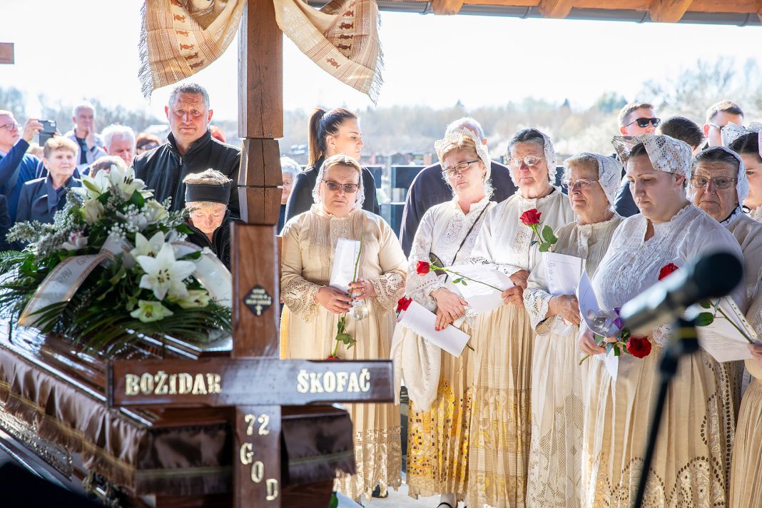 Pokopan prof. Božidar Škofač Pokopan prof. Božidar Škofač