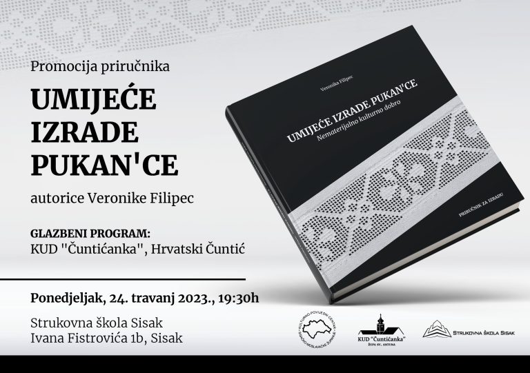 Promocija priručnika “Umijeće izrade pukan’ce – Nematerijalno kulturno dobro”