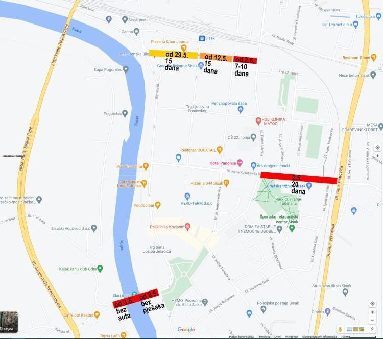 Važne prometne obavijesti vezane uz obnovu Starog mosta Važne prometne obavijesti vezane uz obnovu Starog mosta