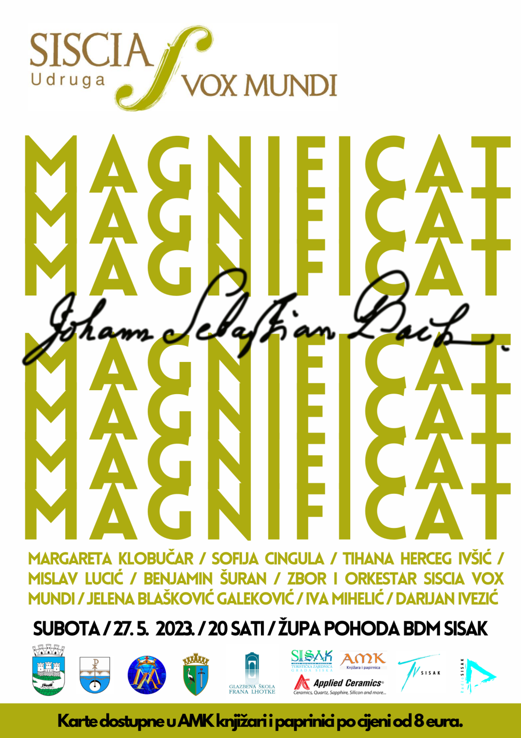 Bachov Magnificat u Sisku Bachov Magnificat u Sisku