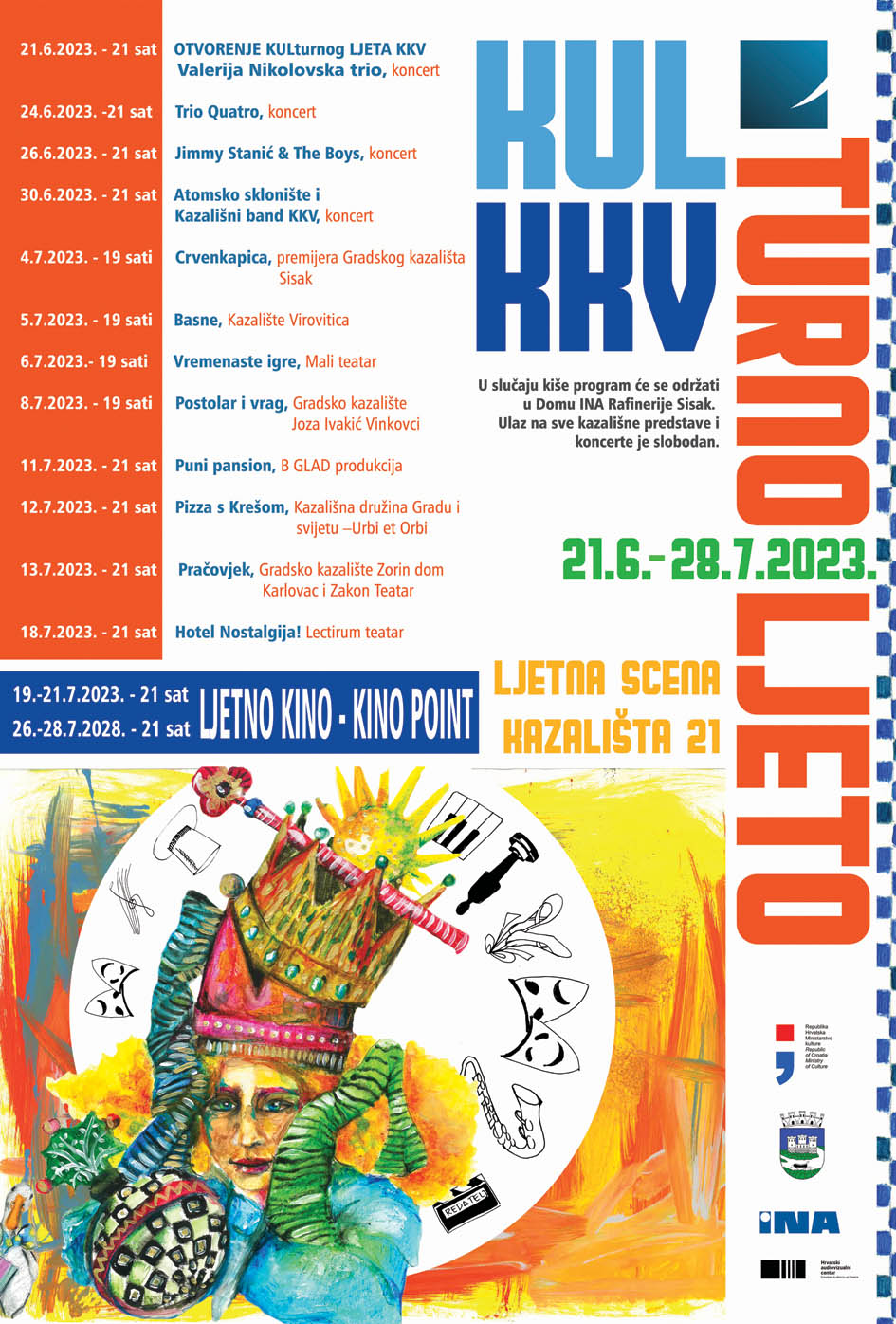 KULturno LJETO KKV-a počinje 21. lipnja KULturno LJETO KKV-a počinje 21. lipnja