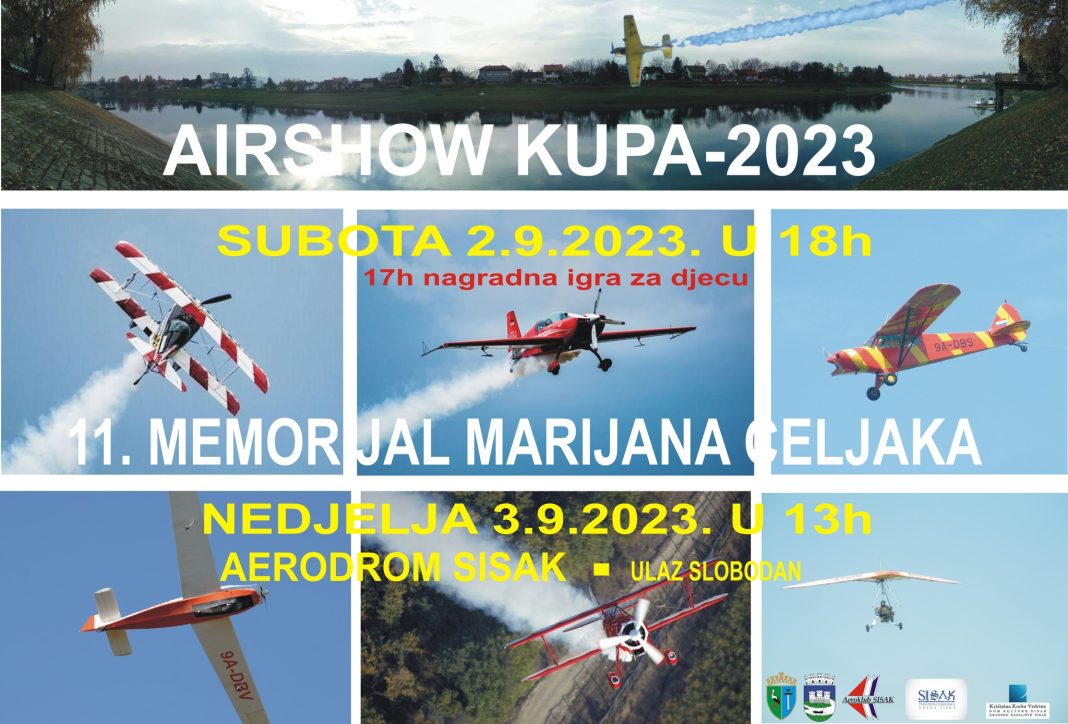 Ovoga vikenda Aeroshow Kupa i Aeromiting – XI. Memorijal Marijana Celjaka Ovoga vikenda Aeroshow Kupa i Aeromiting – XI. Memorijal Marijana Celjaka
