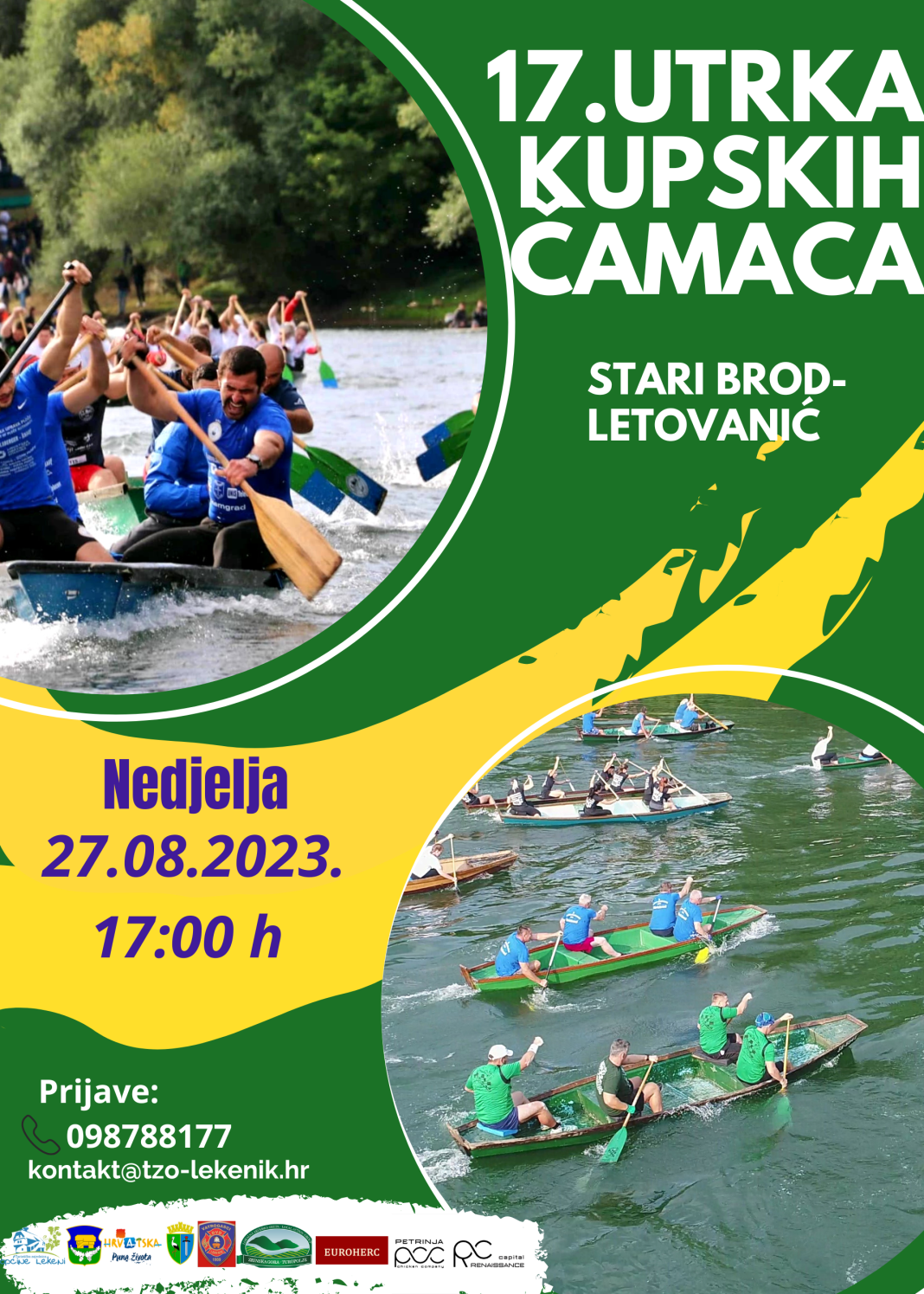 U nedjelju je 17. Utrka kupskih čamaca Stari Brod-Letovanić U nedjelju je 17. Utrka kupskih čamaca Stari Brod-Letovanić