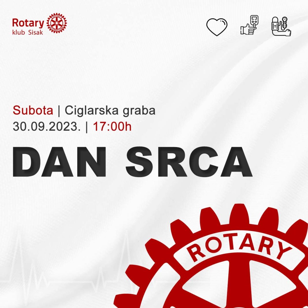 Rotary klub Sisak obiježava Dan srca na Ciglarskoj grabi Rotary klub Sisak obiježava Dan srca na Ciglarskoj grabi